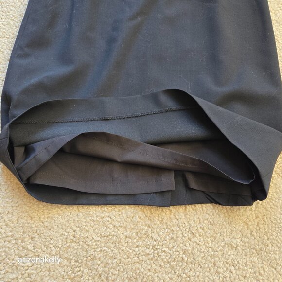 Theory Wool Sheath Dress BLACK - Picture 3 of 10